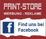 Werbung Reklame - Printstore Orsowa Wahlrod - Digitaldruck, Siebdruck, Textildruck, Drucksachen, Werbeartikel